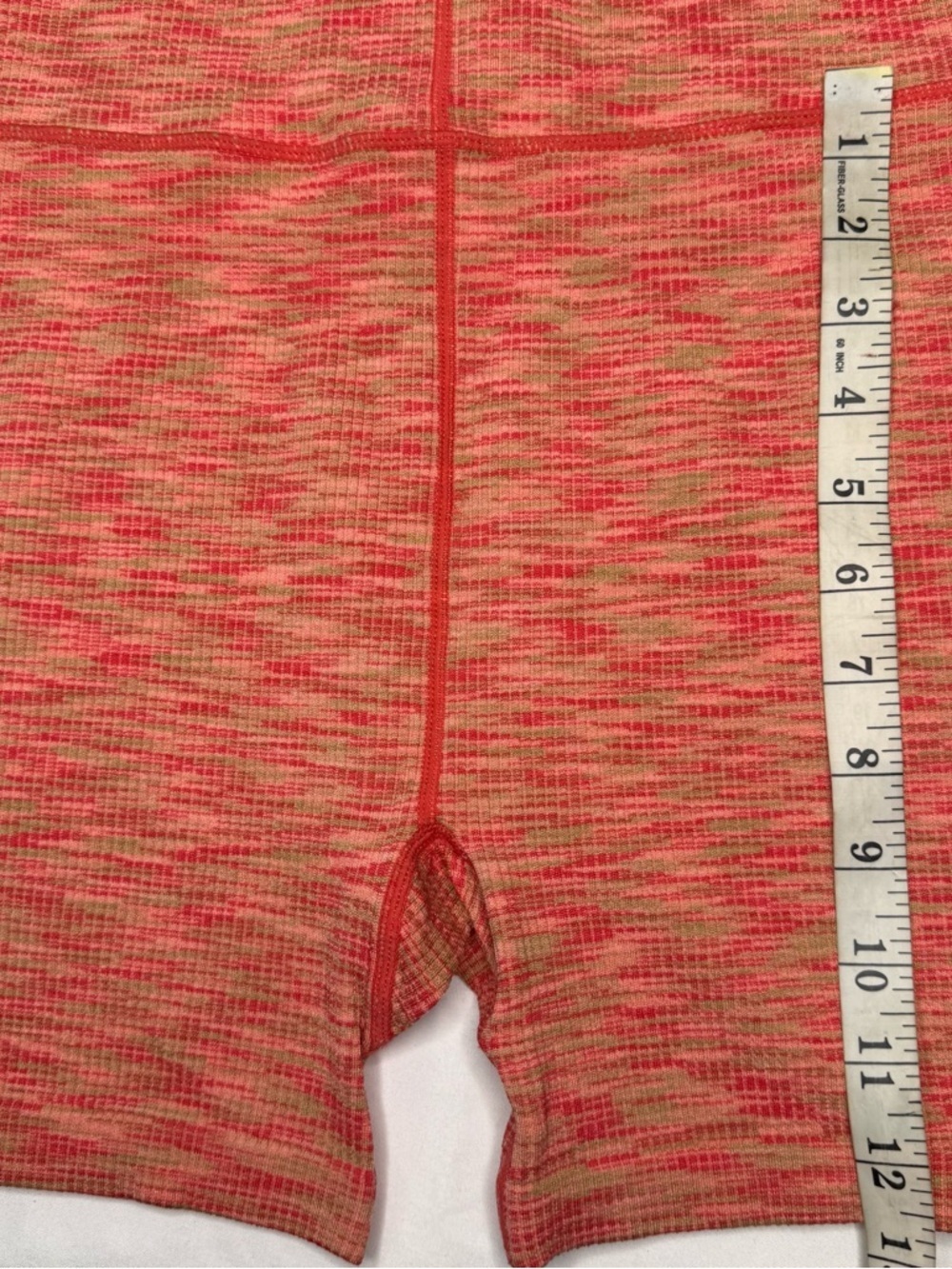 JoyLab heathered coral/orange-pink blend Open Back Bodysuit Romper - Picture 7 of 16